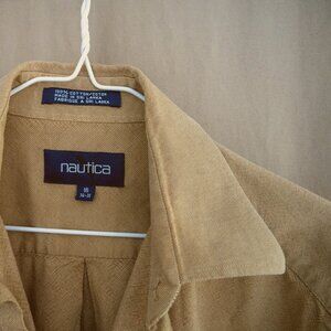NAUTICA long sleeved button up shirt, XL, vintage-ish, cotton